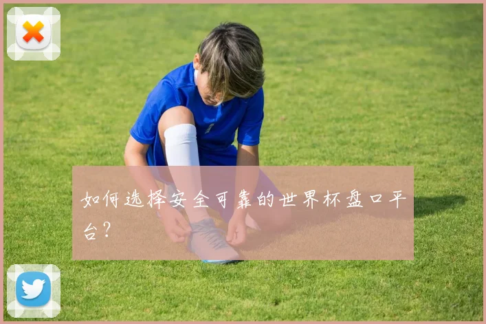 如何选择安全可靠的世界杯盘口平台?